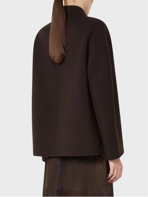 Giacca corta monopetto in drap di lana S' MAX MARA | 2629046033600048